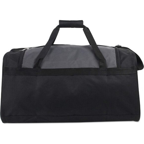 24 Inch Men & Women Black 1 Lightweight Canvas Duffle Gym Sports Equipment Bags - Picture 5 of 6